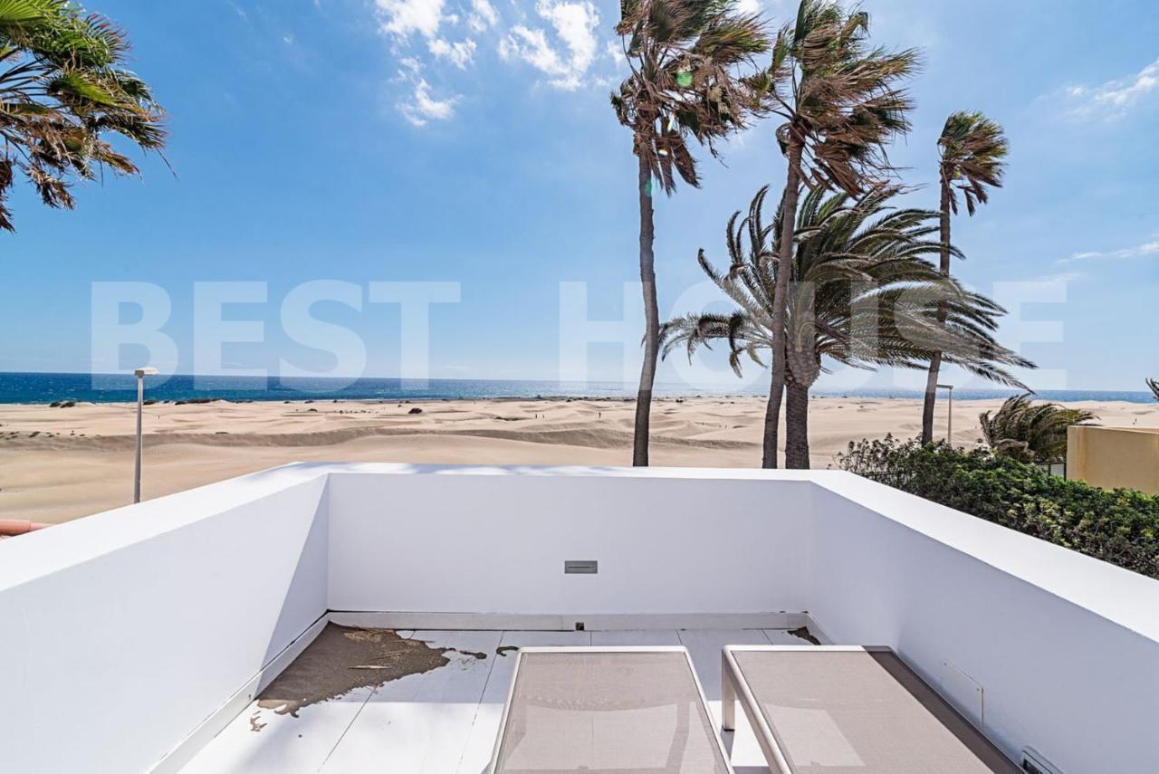 פלאייה דל אינגלז Stunning Bungalow At The Sand Dunes Of Maspalomas מראה חיצוני תמונה